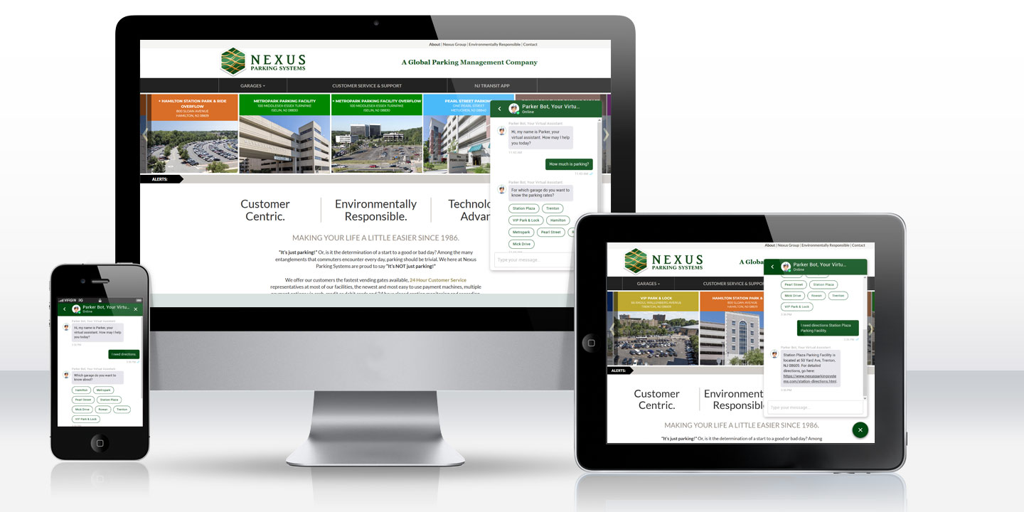 Nexus Parking Systems: Responsive eCommerce Website