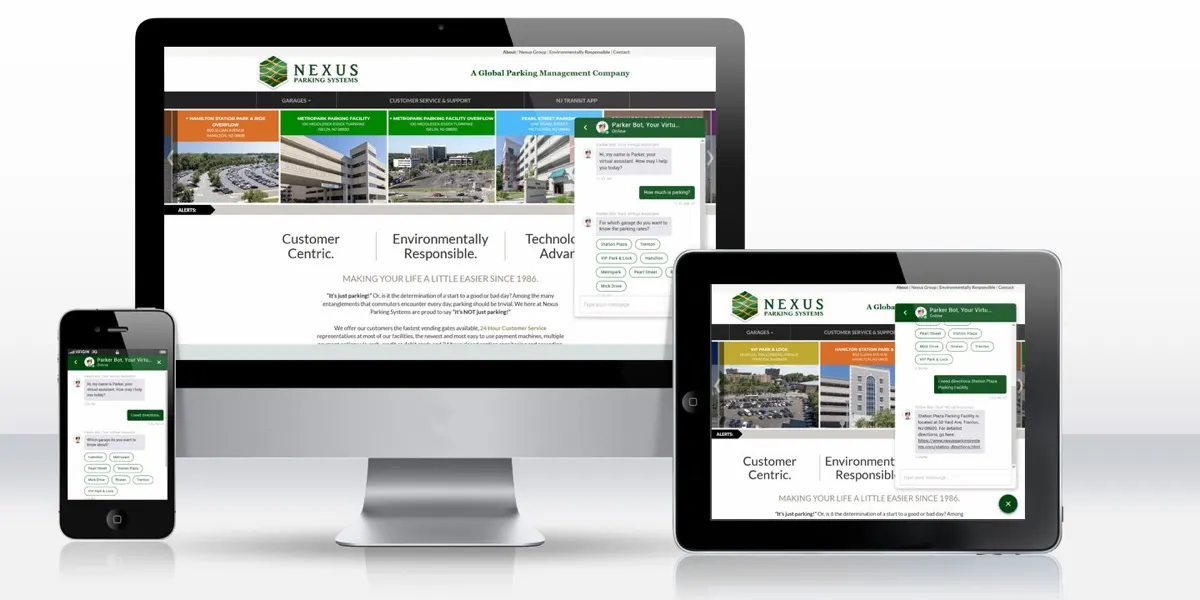 Nexus Parking Systems: Responsive eCommerce Website