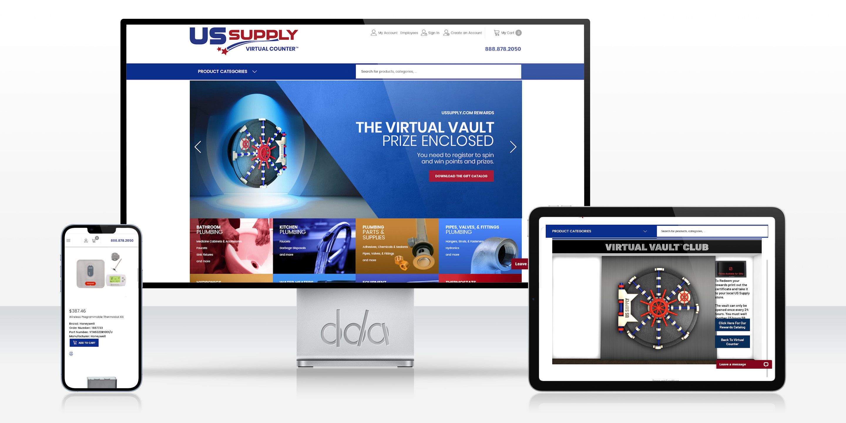 US Supply: Virtual Counter eCommerce Portal