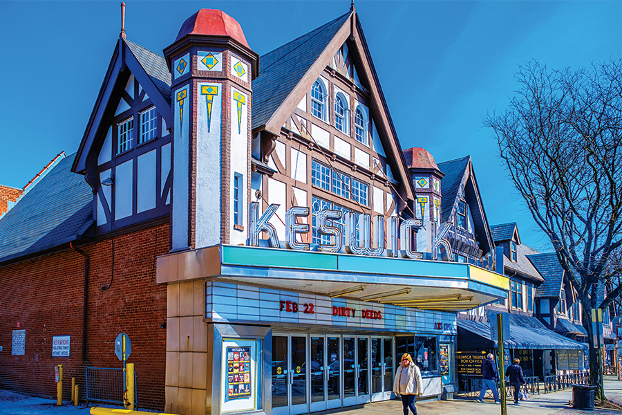 Aerial view of Greater Philadelphia, the region that includes Glenside, PA.
