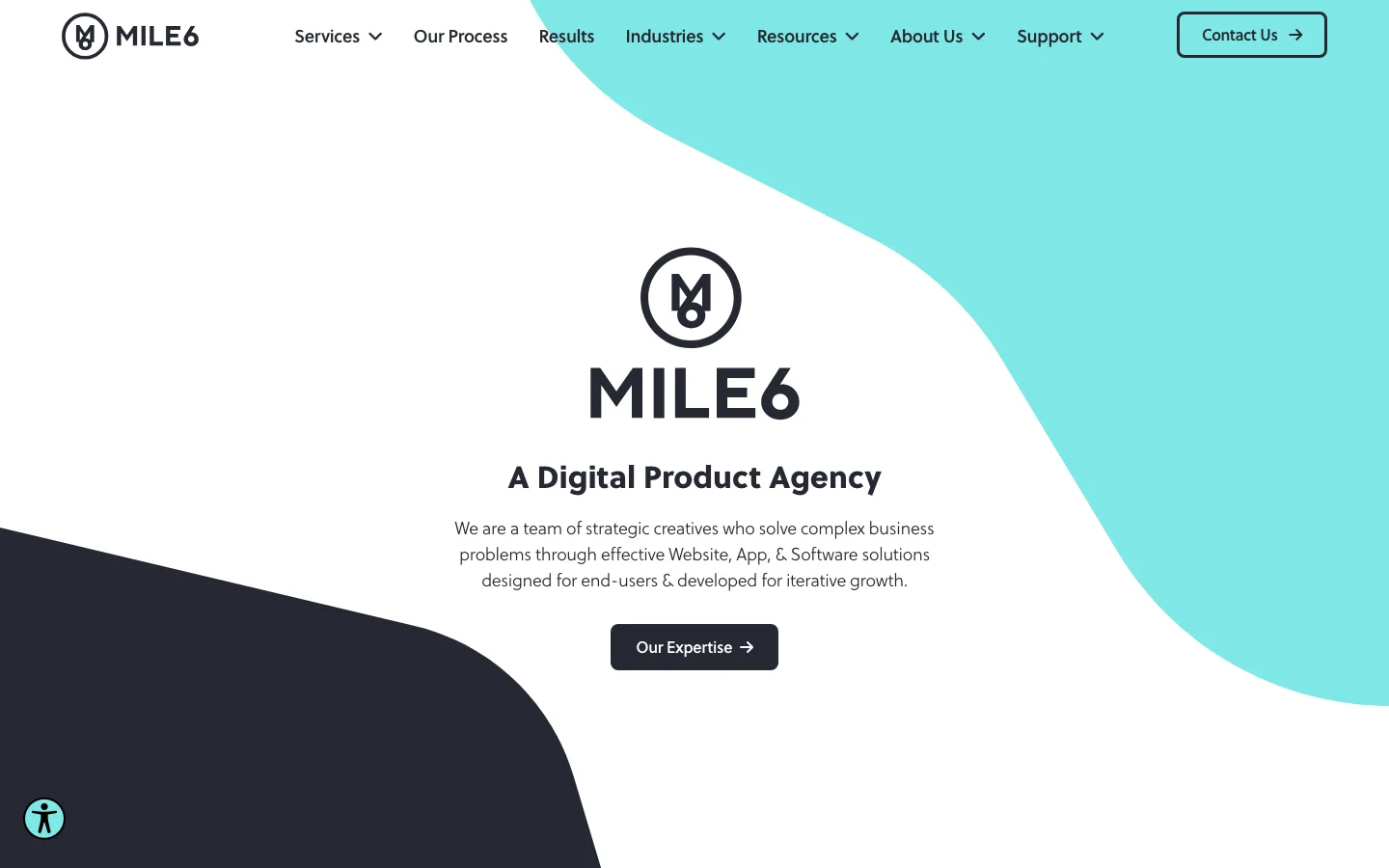 Top of the Mile6 website