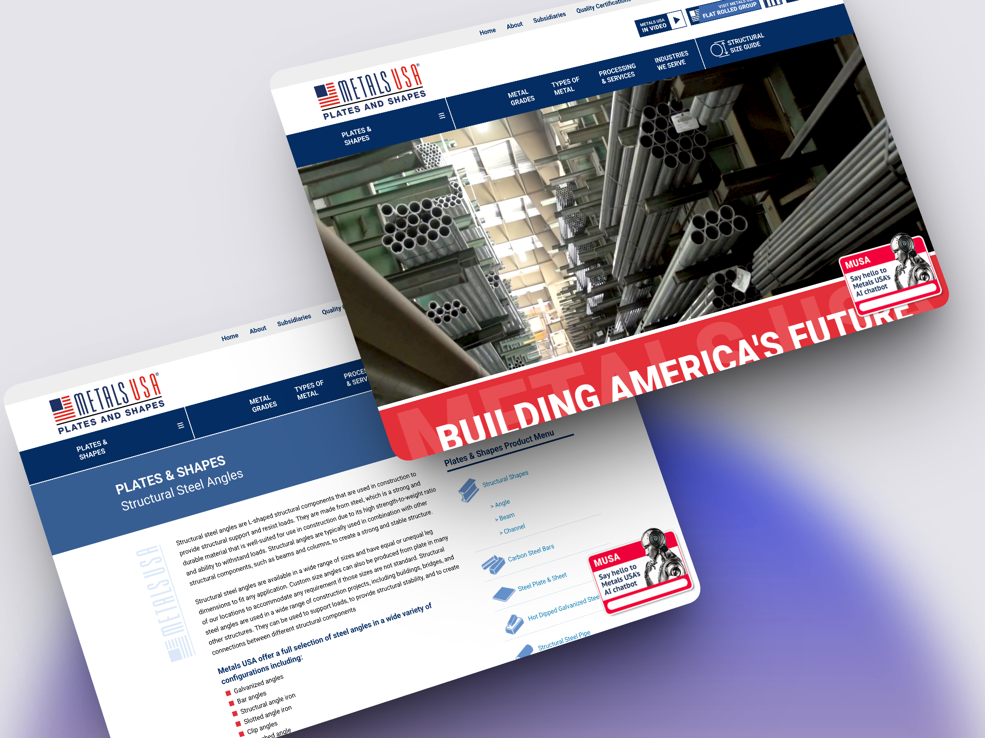 A custom website, the kind of site Philadelphia businesses use to explain their work.